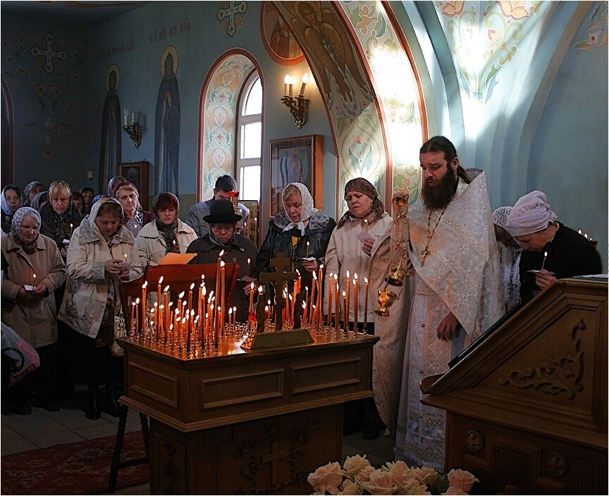 Заупокойная служба в православной церкви