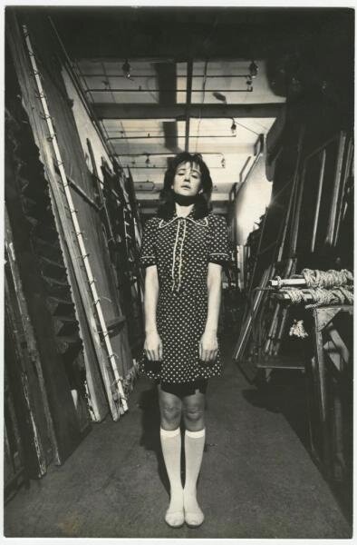 Известная актриса театра и кино Марина Неелова в кулисах сразу после спектакля «Спешите делать добро»
Юрий Рост, 1984 год, г. Москва, МАММ/МДФ.