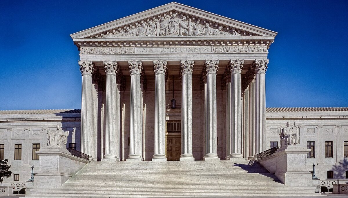 Здание Верховного суда США в Вашингтоне. By Carol M. Highsmith - Library of Congress 