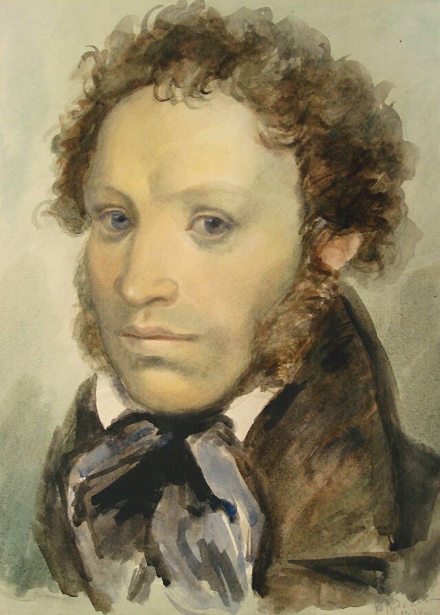 Портрет А. С. Пушкина. Из открытых источников.