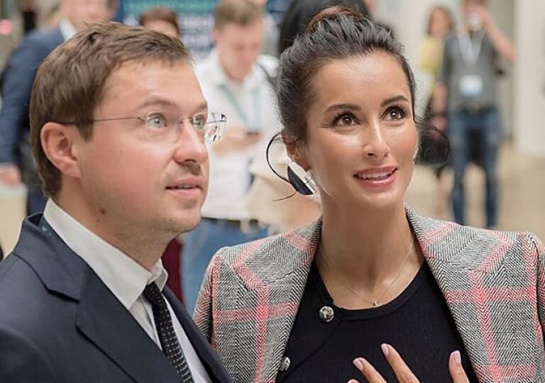 Тина Канделаки и Василий Бровко