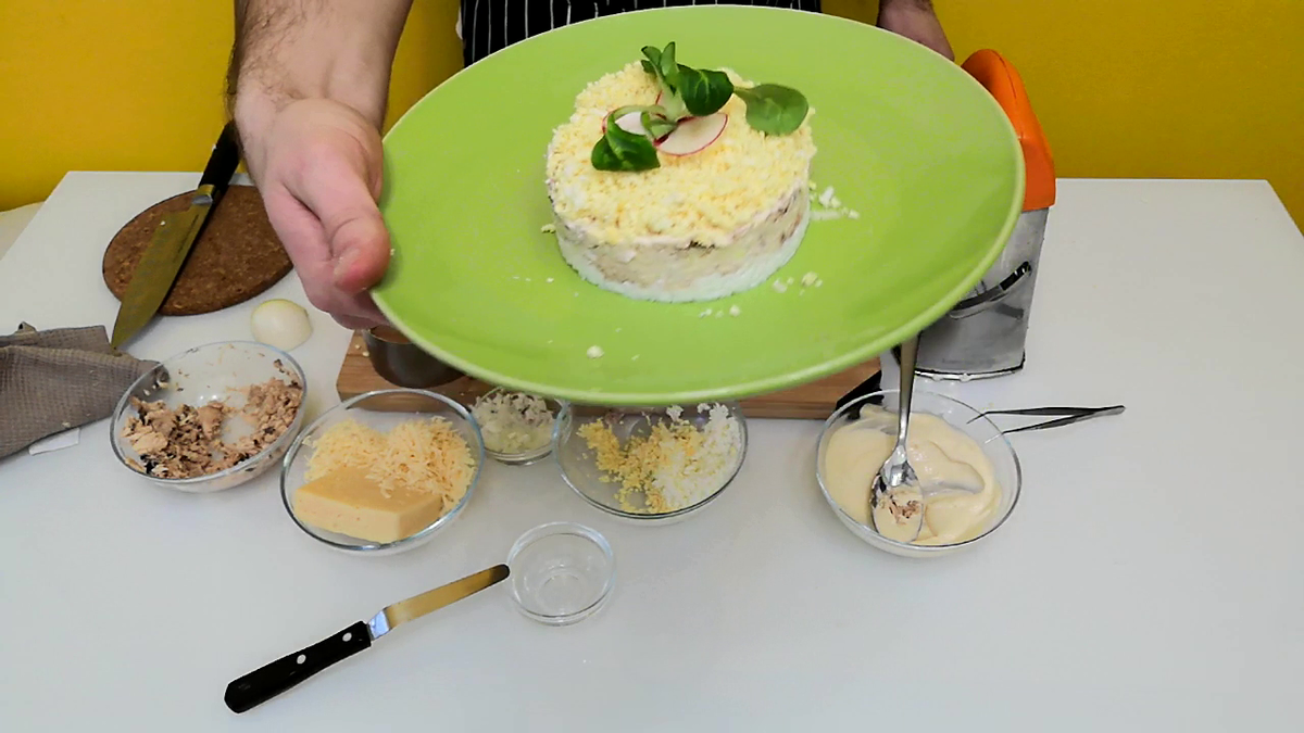 Салат Мимоза