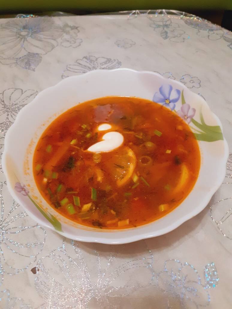 Солянка мясная