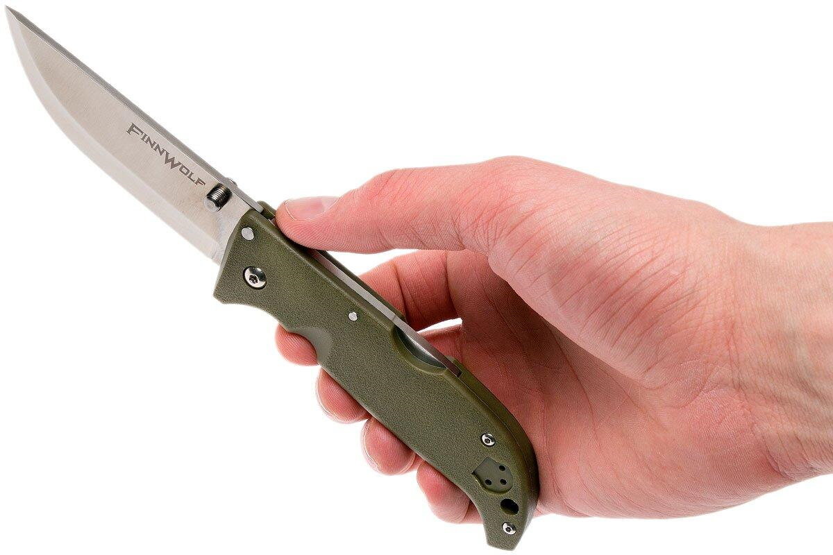 Складной нож Finn Wolf - Cold Steel 20NPF, зеленый