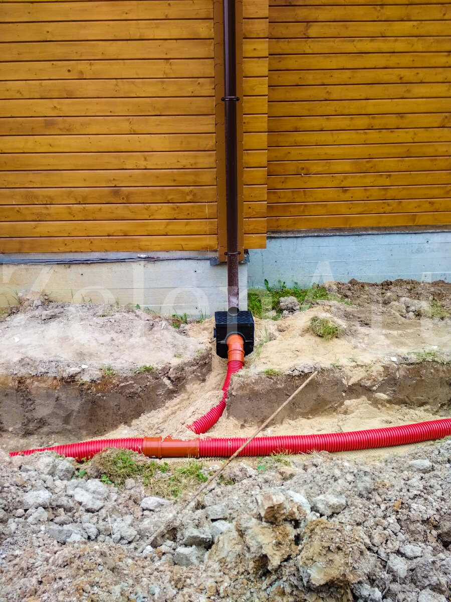 Дренажная ливневая система