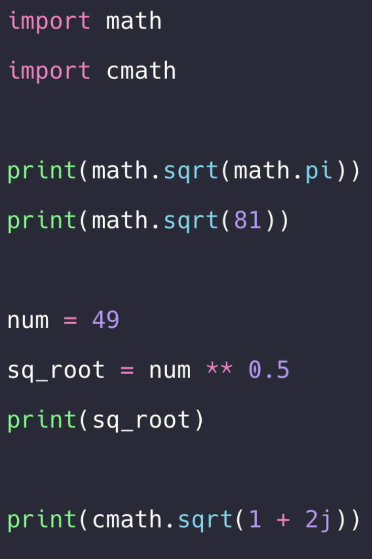 🧮 Введение в модуль cmath в Python | Машинное обучение | Дзен