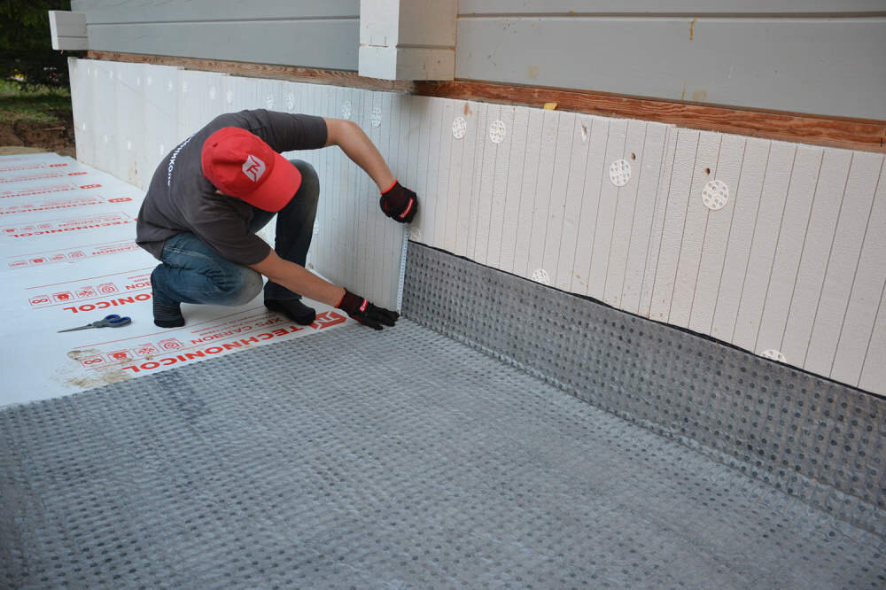 Профилированная мембрана plastguard 500. Мембрана профилированная planter standart, 2*20м/40м2. Плантер технониколь отмостка. Мембрана технониколь planter. Как стелить плантер.