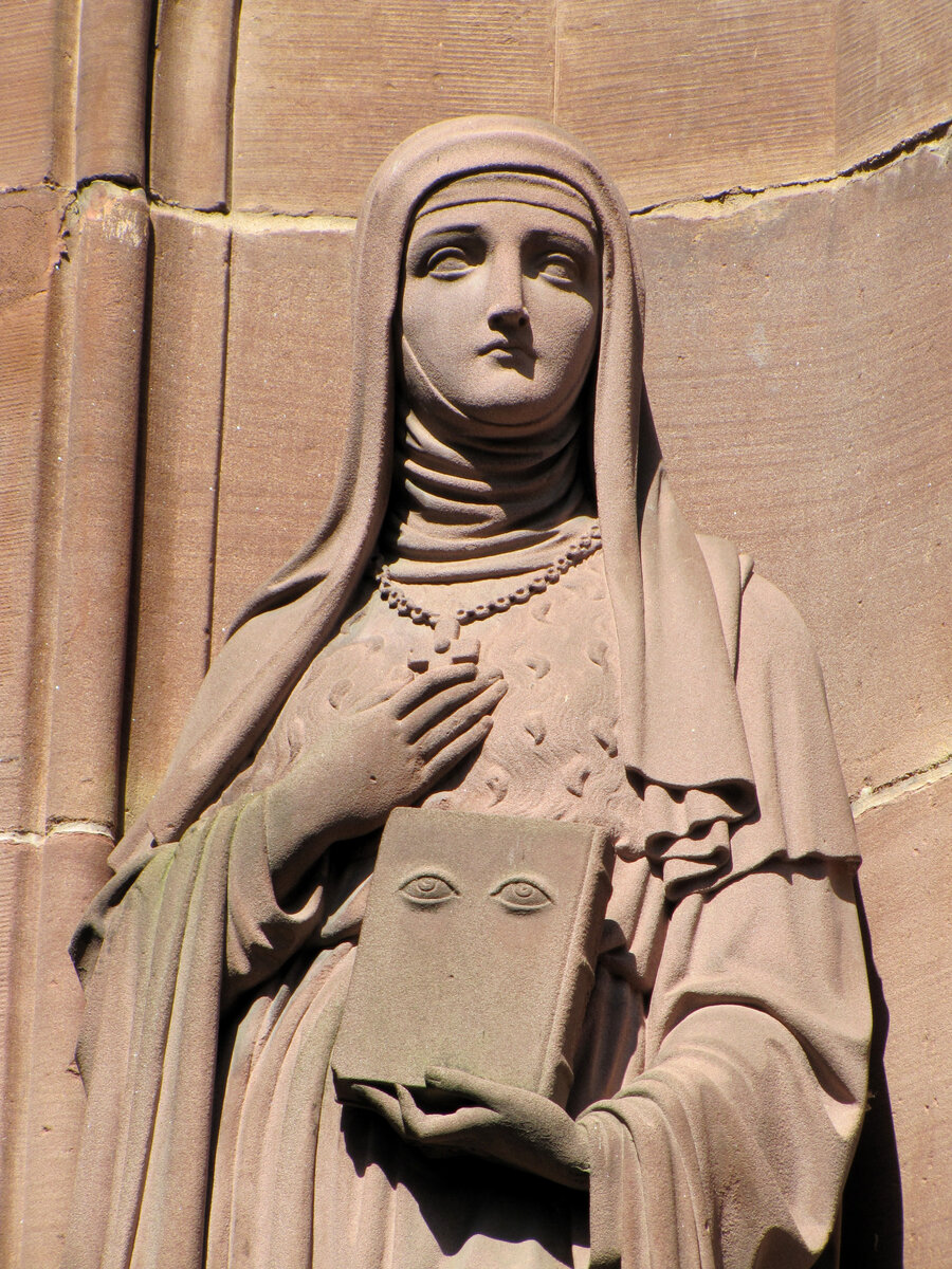 Η αξιοσέβαστη Odile της Αλσατίας είναι μια διάσημη καθολική αγία και στα τέλη του 2020 συμπληρώθηκαν 1.300 χρόνια από τον θάνατό της.  Είχε μια δύσκολη ζωή.-5