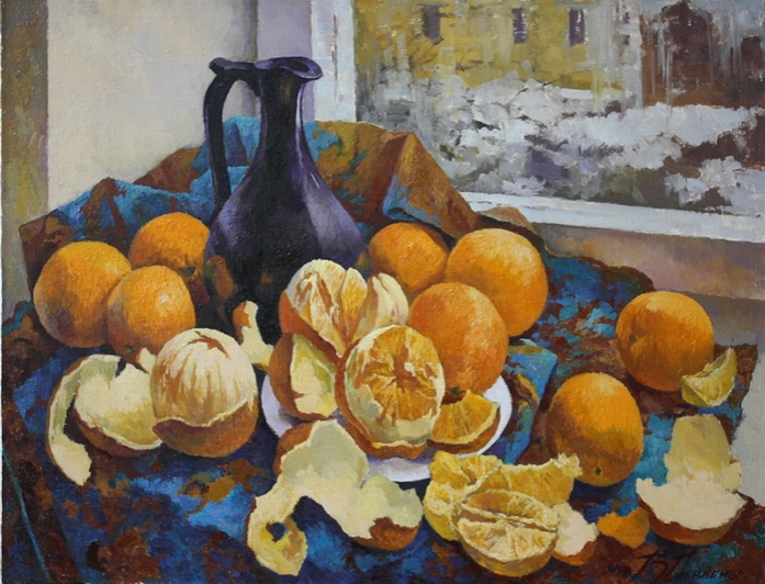 Апельсины у окна
