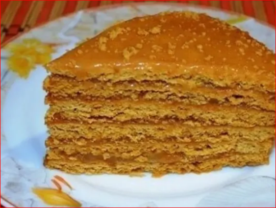 Медовый торт Рыжик