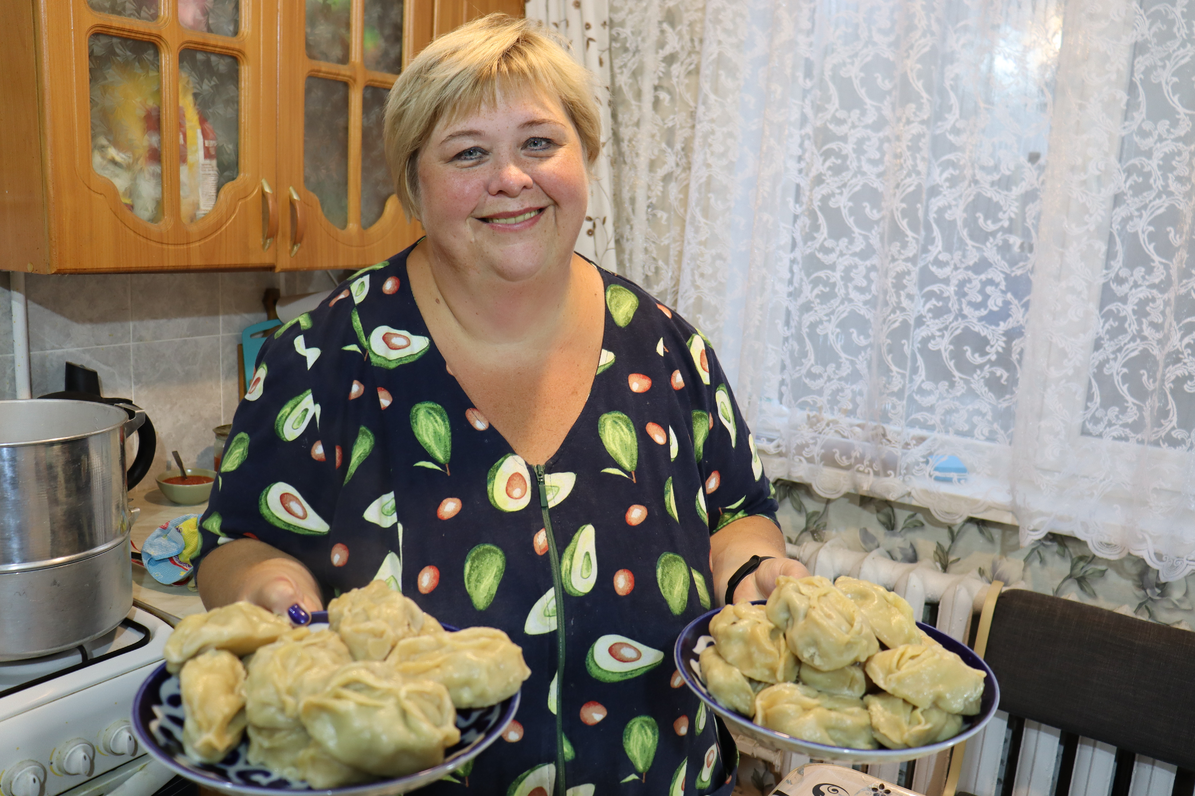 Домашние манты от моей свекрови. @С вами Ольга и Сафар