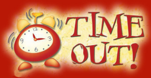 Возьмите тайм аут )))