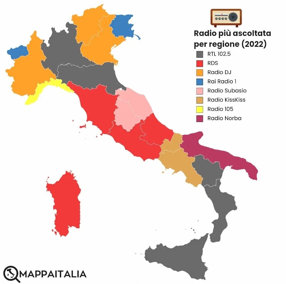 Instagram: mappaitalia