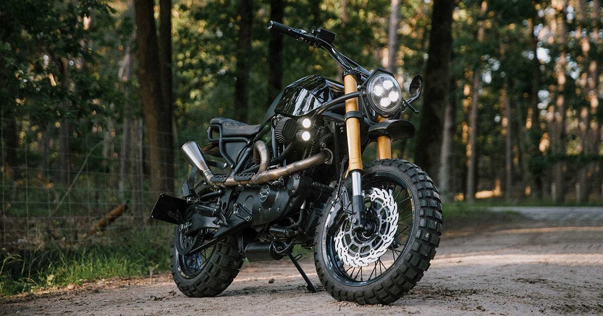 Внедорожный мотоцикл Scrambler