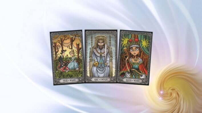 Таро Темный особняк. Фото автора.