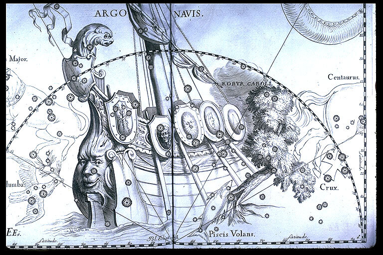 Созвездие - Корабль Арго https://stars.lindahall.org/images/hev7full.jpg