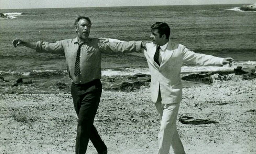 Кадр из фильма "Грек Зорба" взят для иллюстрации из Яндекс Картинки.