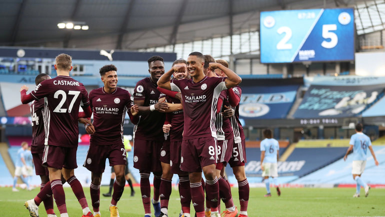 в матче первого круга "Лестер" добился волевой победы 5-2, фото www.sport-express.ru