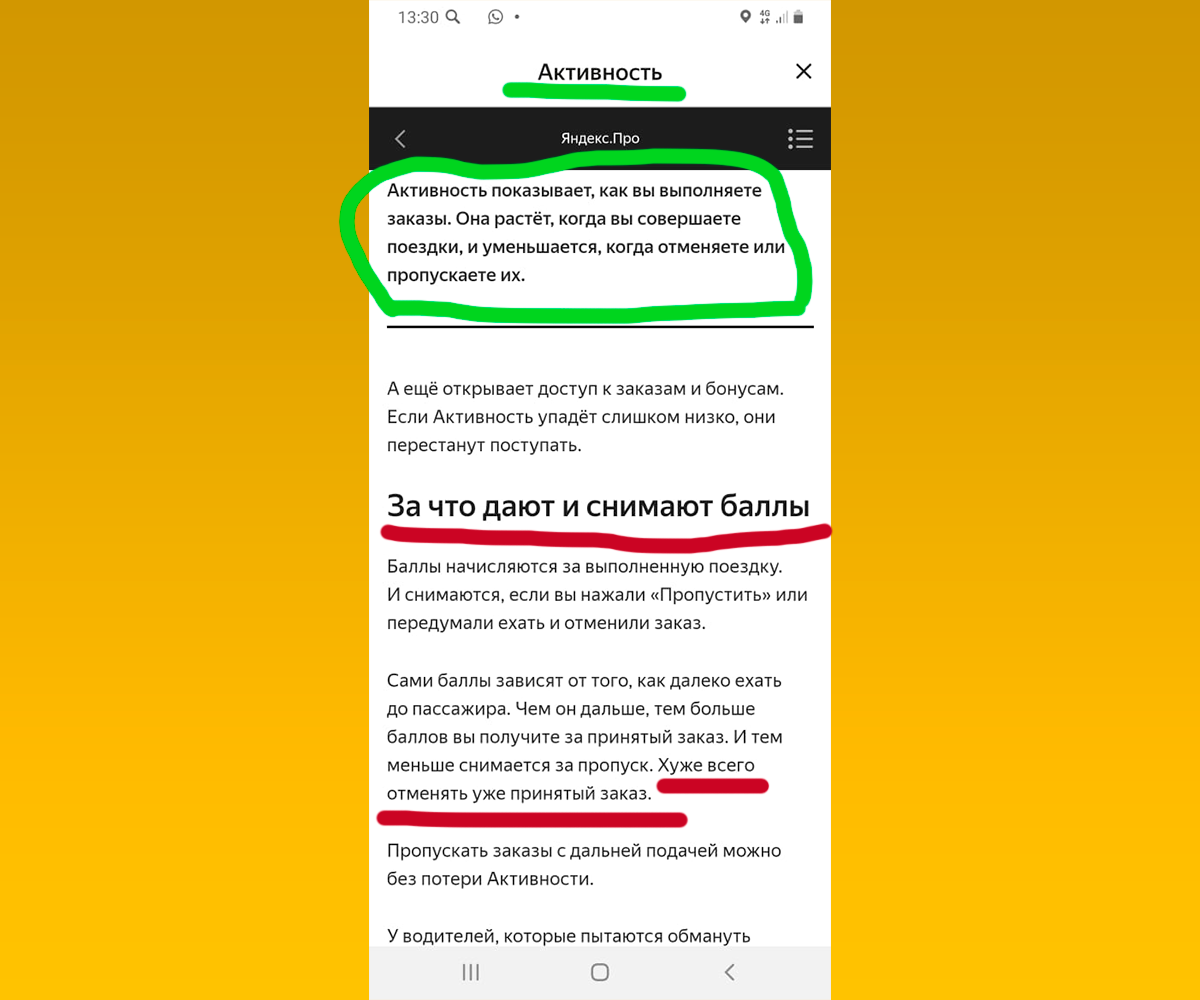 Активность.