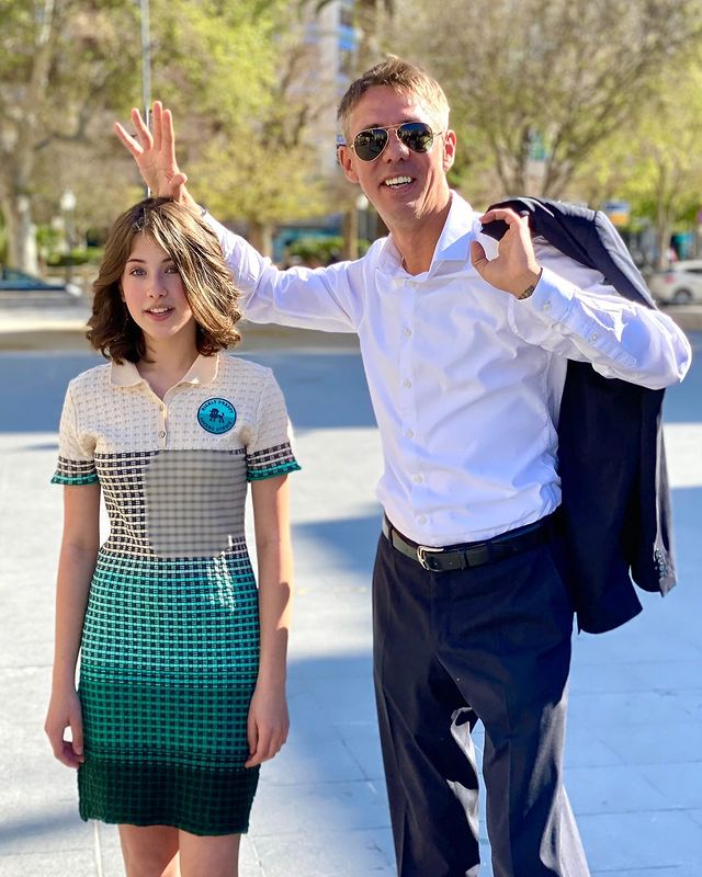 Алексей Панин с дочерью Анной. Фото: Instagram