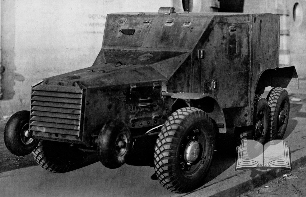 Опытный образец tracteur Laffly porte-canon de 47, февраль-начало марта 1940 года.