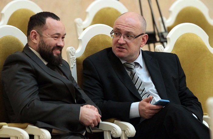  Андрей Анохин и Максим Резник (справа). Фото пресс-службы ЗС СПб