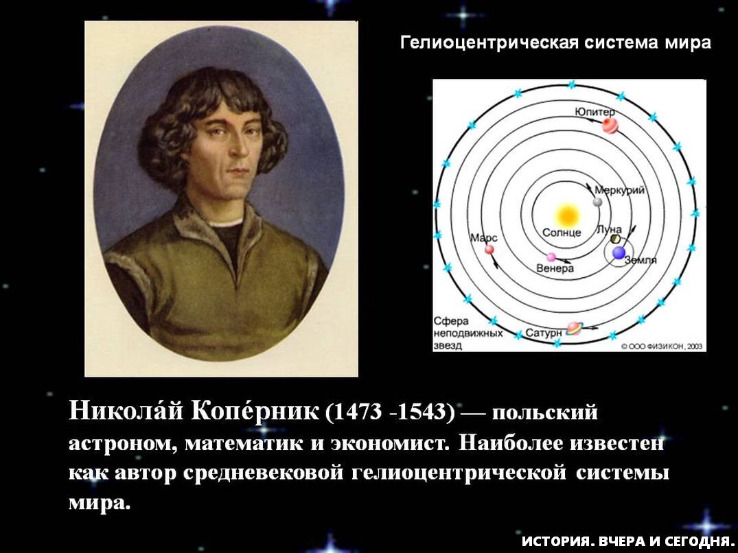 Гелиоцентрическая система презентация