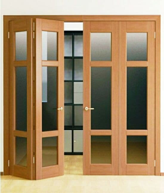 Межкомнатные складные двери