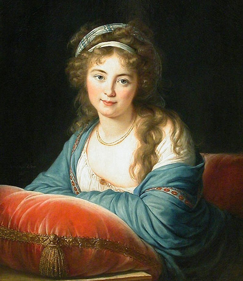Картину написала известная художница Элизавета Виже-Лебрен.