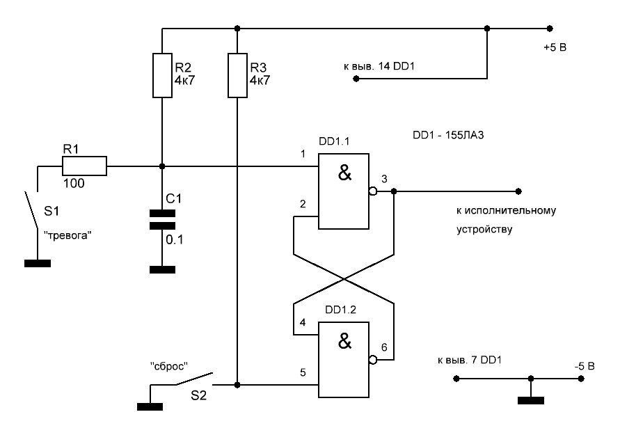 4 простых конструкции на логических элементах 2И-НЕ | Лампа Электрика ...