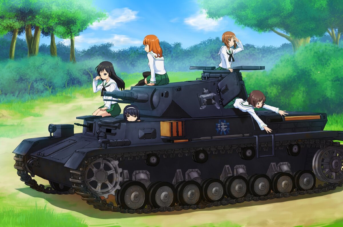 Girls und Panzer БТ-42