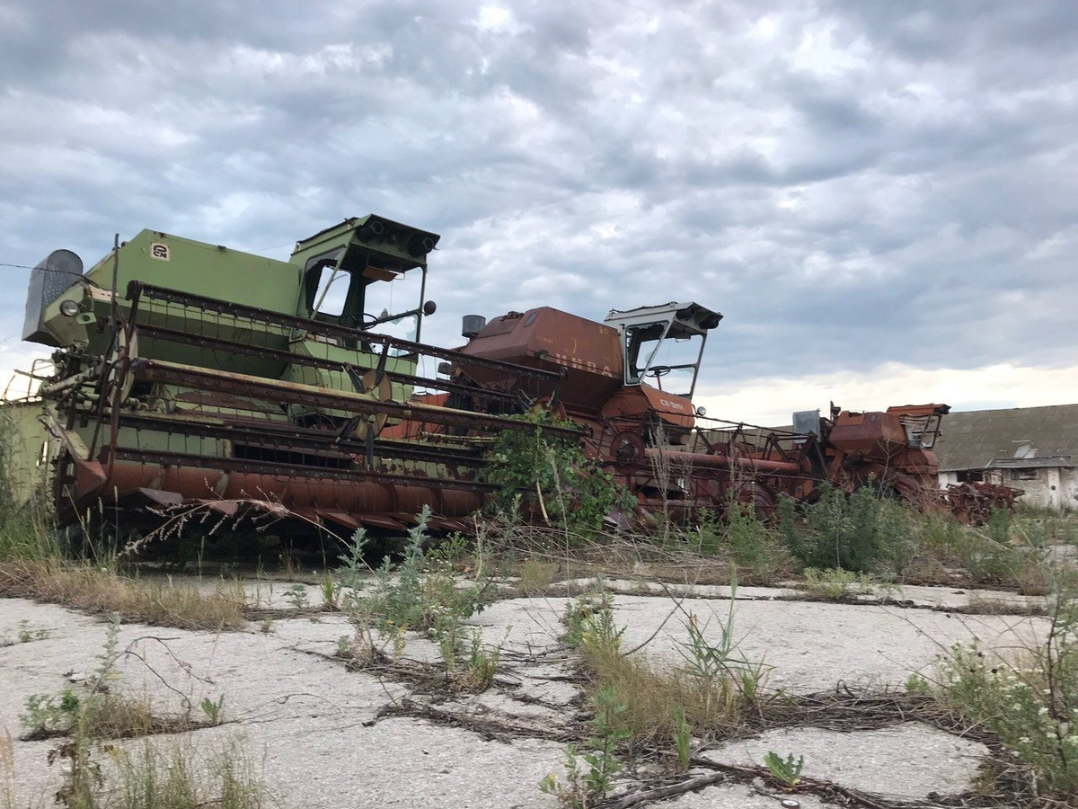 бывшая колхозная деревня, фото из открытых источников