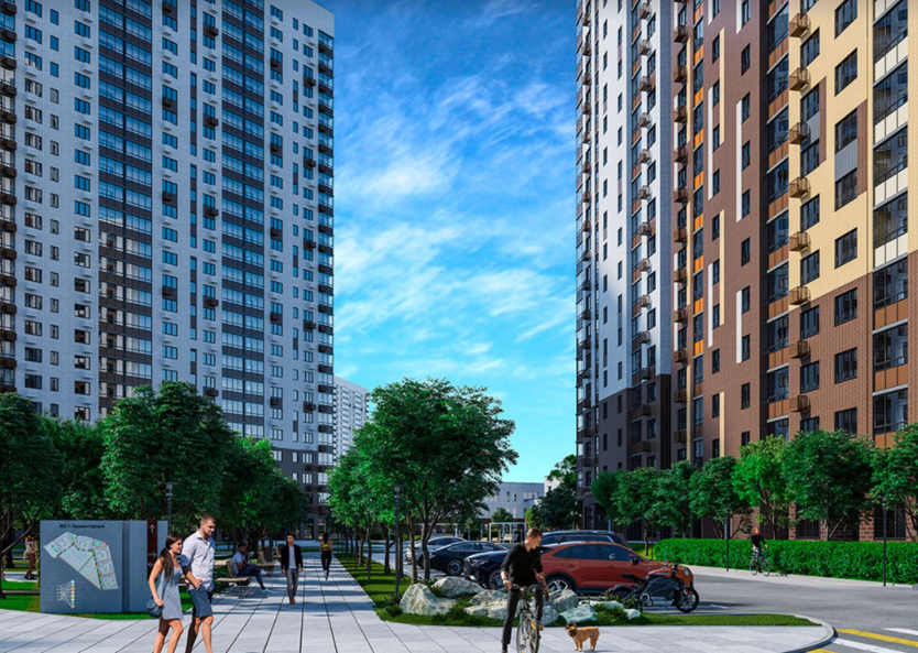 Первые корпуса ЖК «1-й Лермонтовский» начнут сдавать уже во втором квартале 2022 года