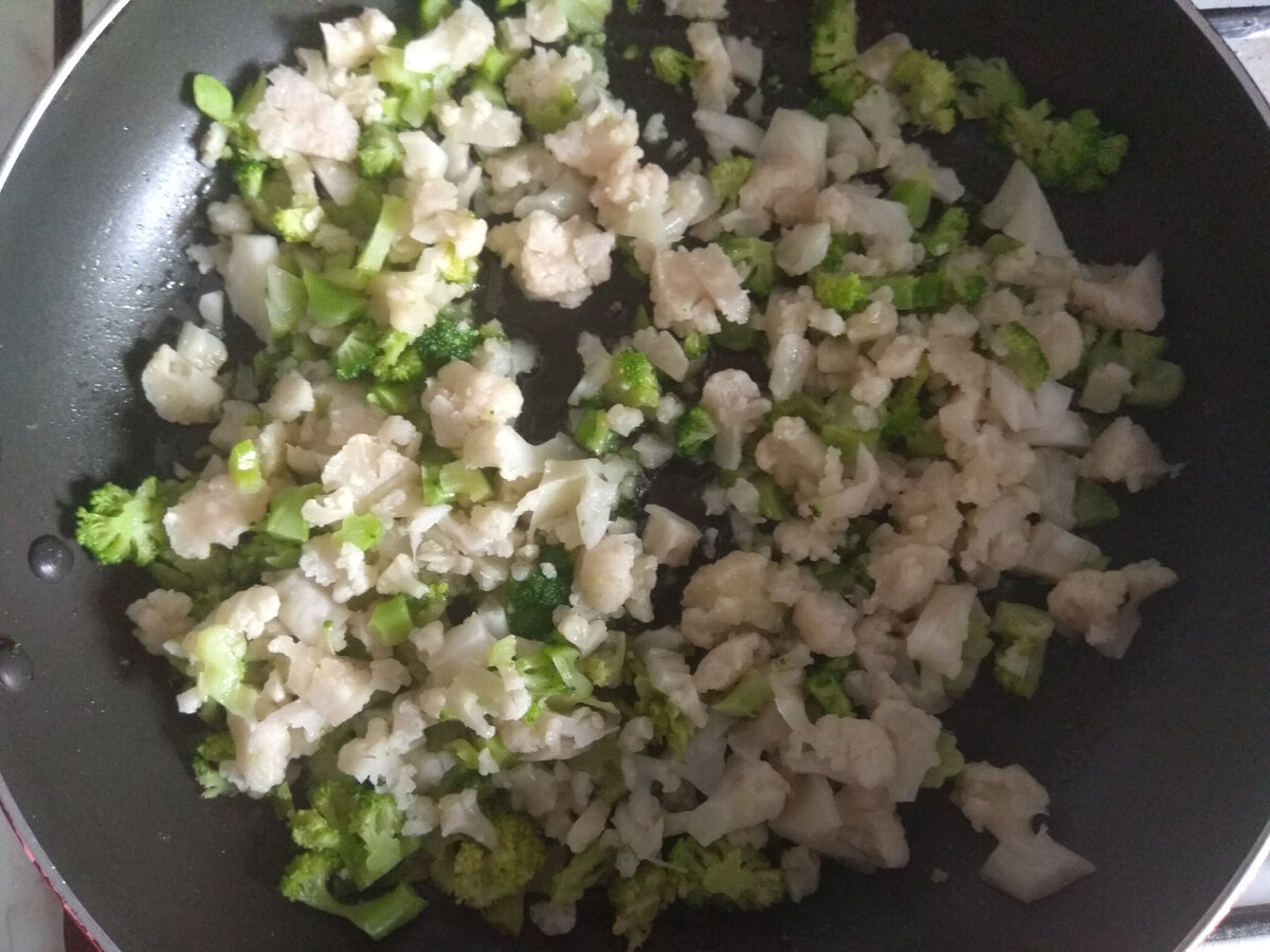 Брокколи и цветная капуста