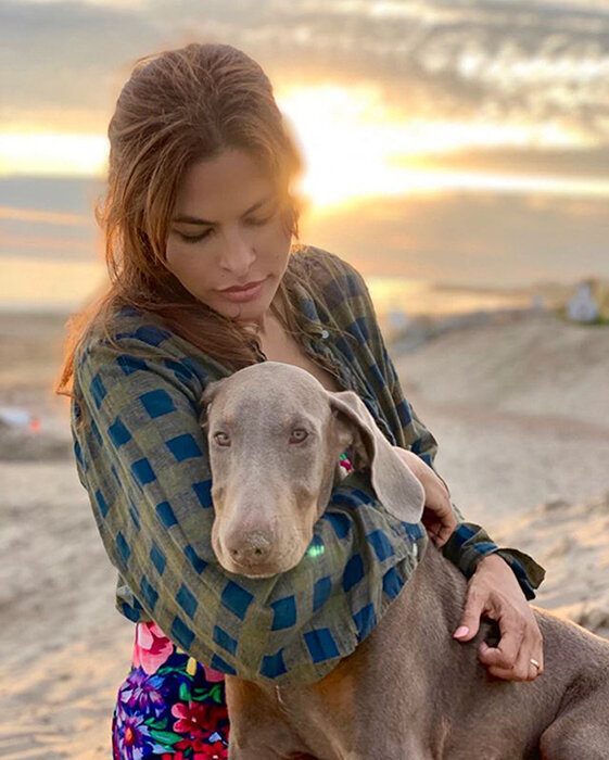 Ева Мендес и Лучо.