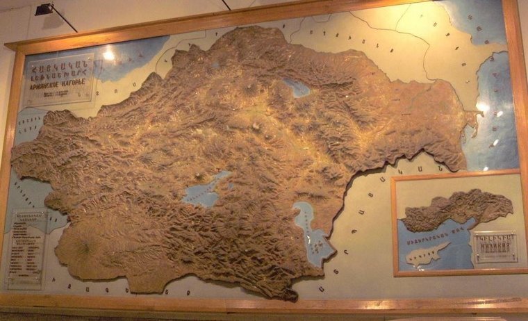 Карта т.н. «Армянского Нагорья»