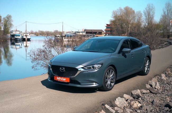 Mazda 6 вид спереди