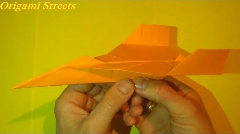 Как сделать самолёт из бумаги. Оригами самолёт из бумаги. Origami plane