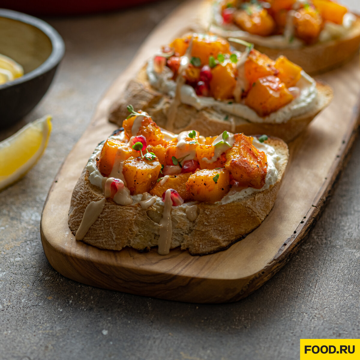 Хрустящие брускетты - альтернатива обычным бутербродам