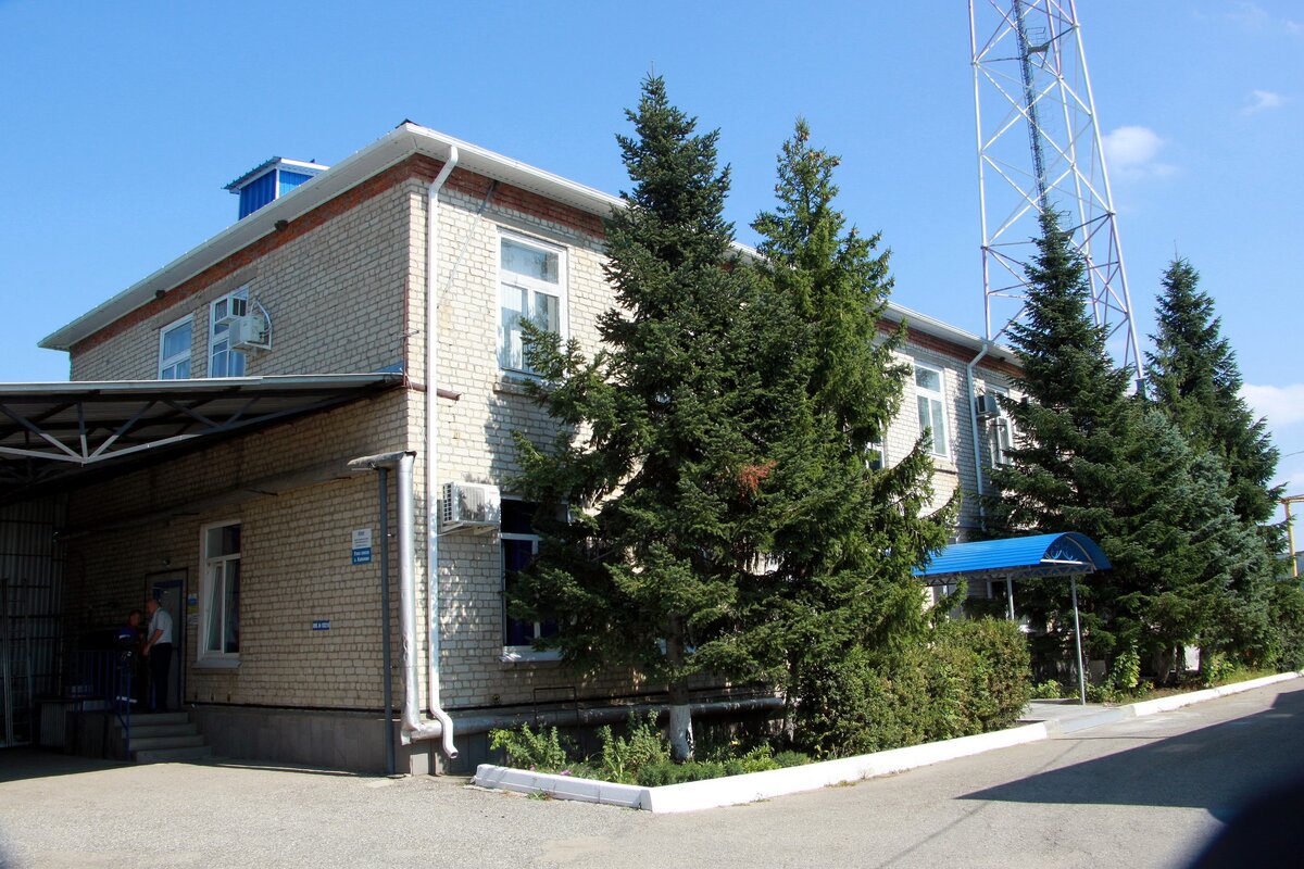 Узел связи в х. Калинин. Калининский участок Северо-Кавказского цеха Управления связи