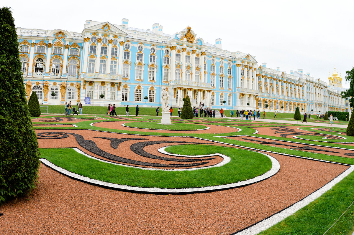 Екатерининский дворец в Царском Селе