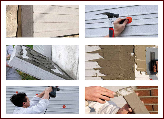 Этапы выполнения работ по технологии Kombitherm