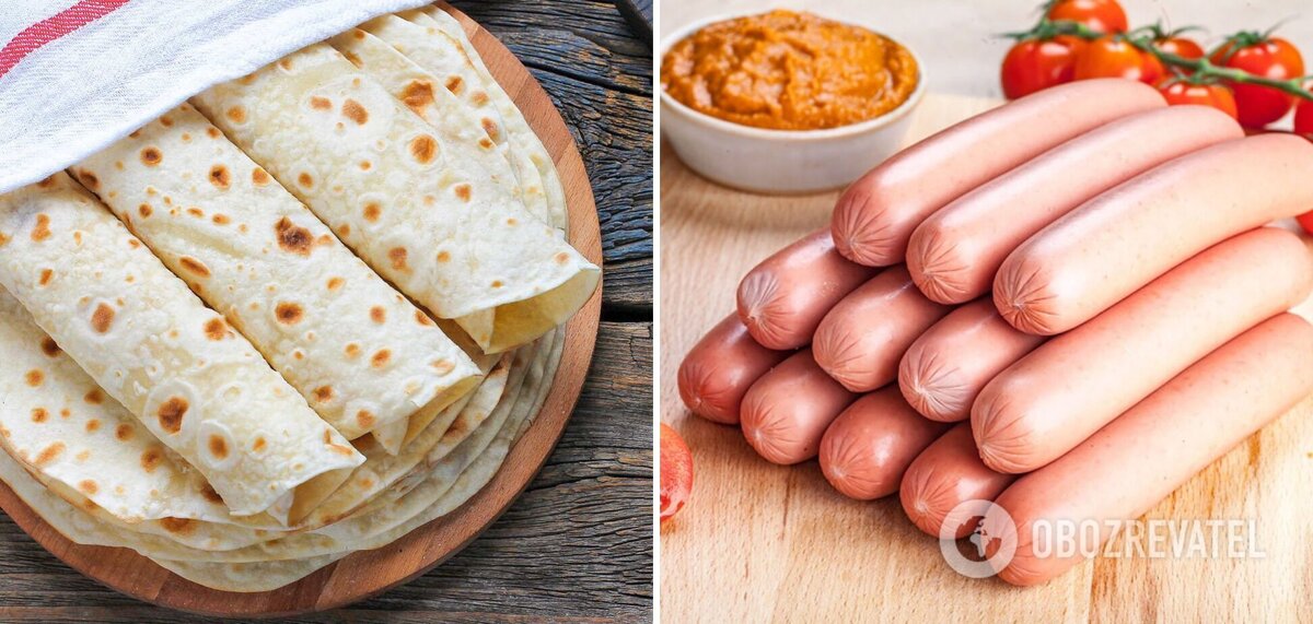 Ингредиенты для блюда