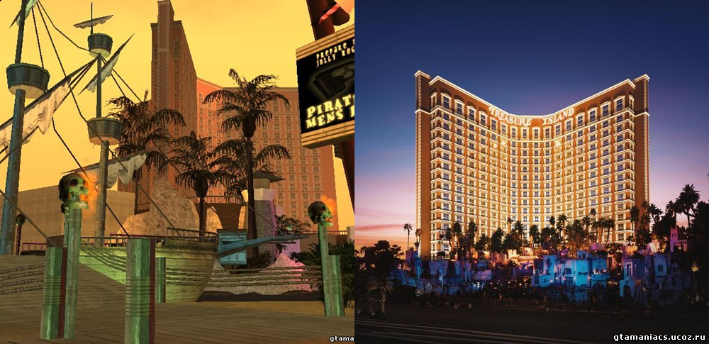 Лас-Вентурас - один из трёх мегаполисов GTA San Andreas, прототипом города стал город Лас-Вегас.-6