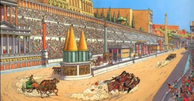 Соревнование на колесницах