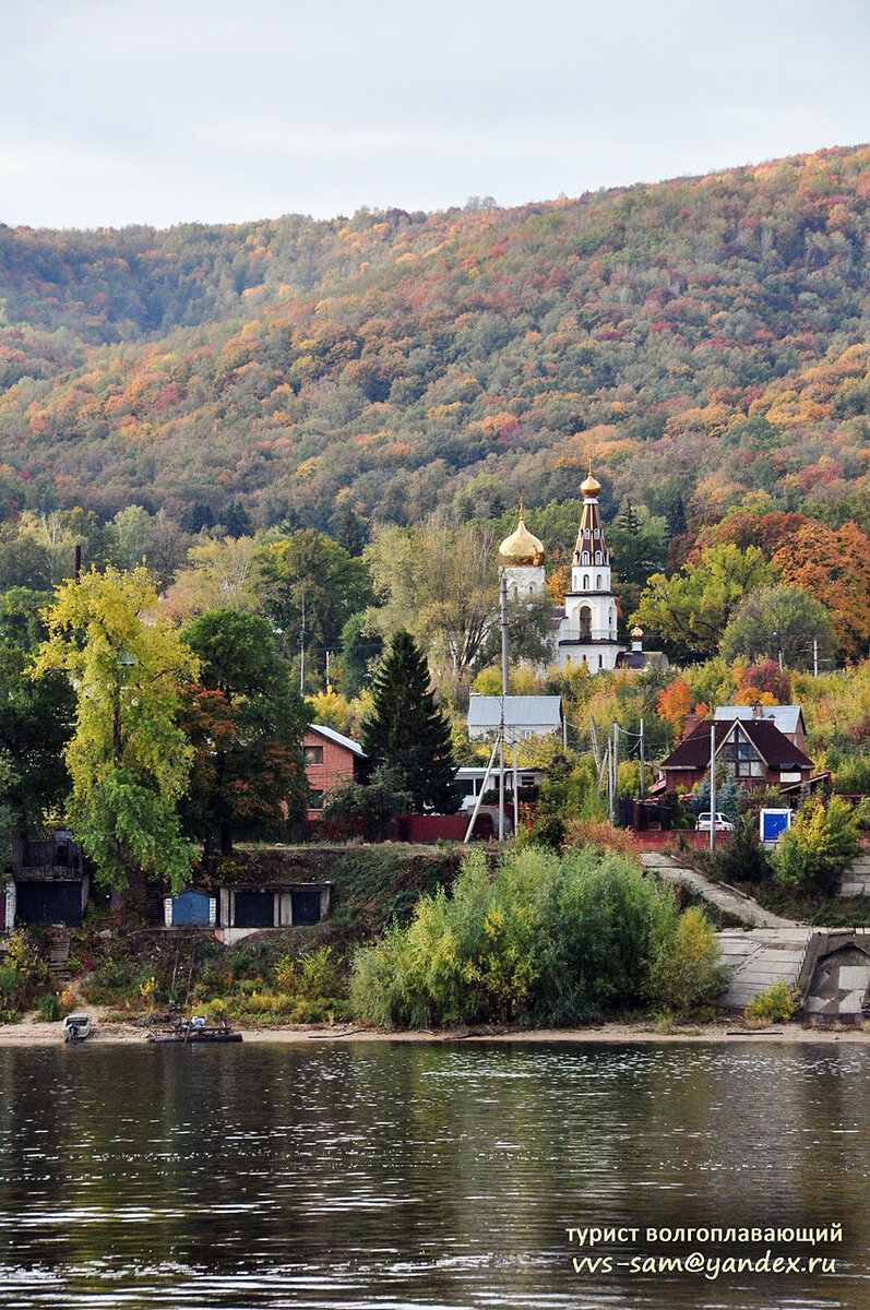 Церковь Николая Чудотворца в селе Солнечная Поляна. Фото 20.09.2019.