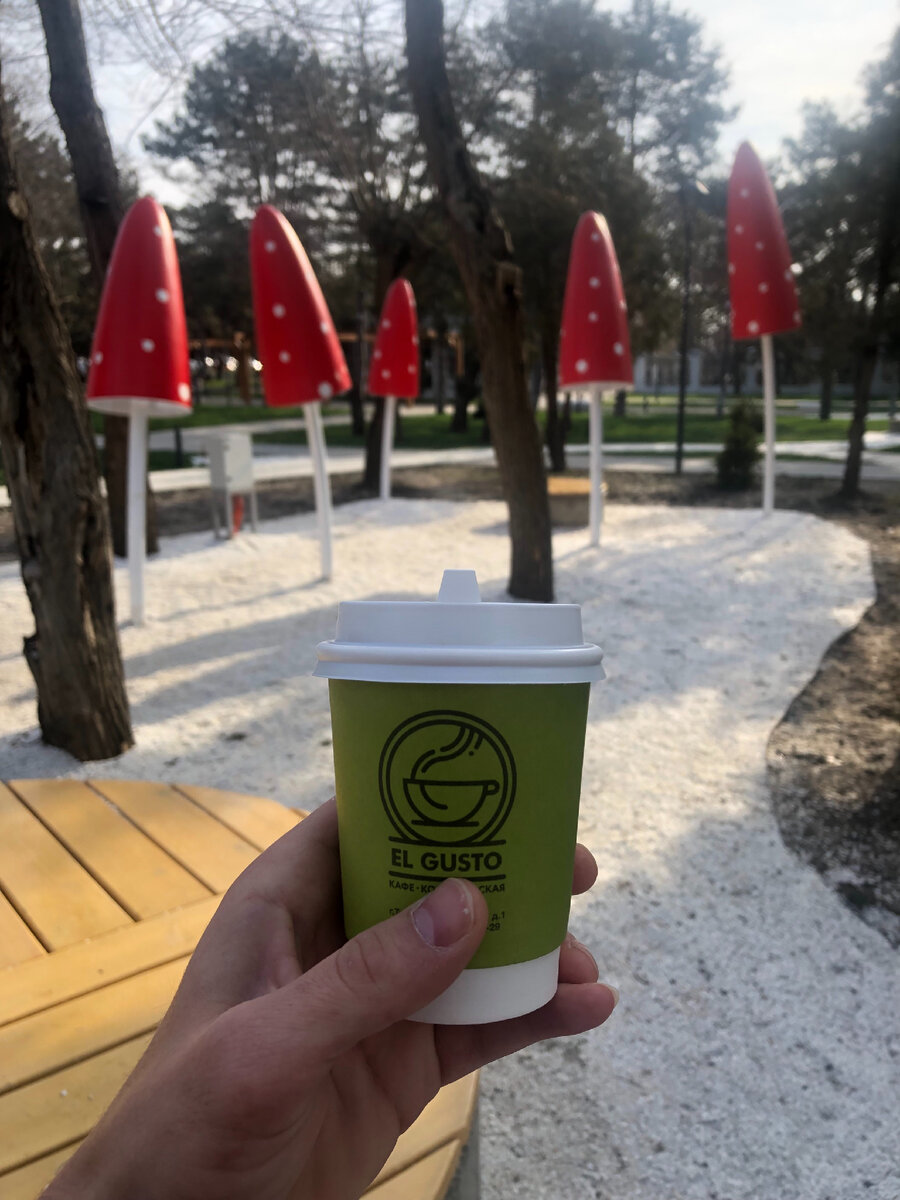 Реконструированный парк им. А.С. Пушкина г. Темрюк 