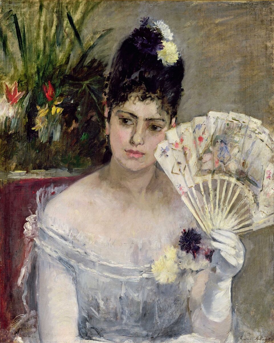 "На балу" 1875г.