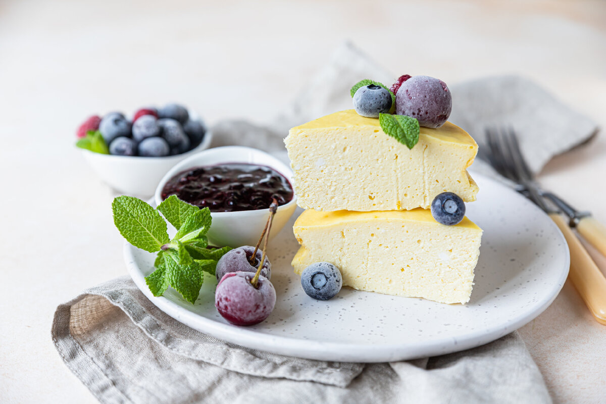 Cheesecake with Cottage Cheese