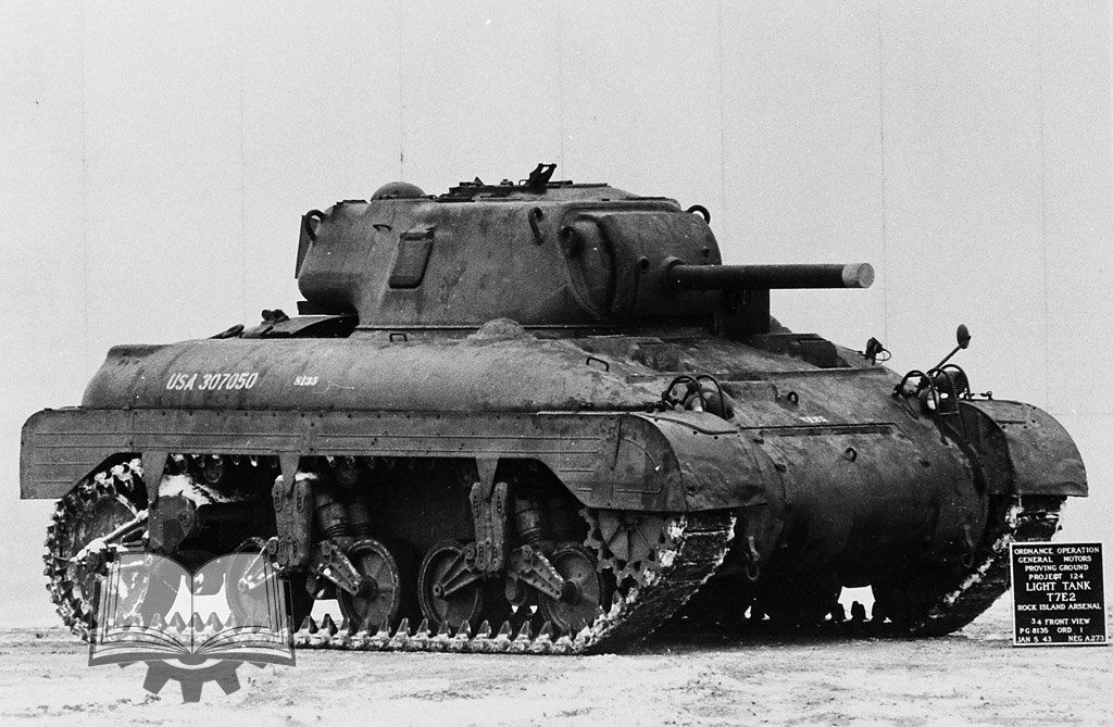 Light Tank T7E2, который легким назвать очень сложно. Позже его стандартизировали как Medium Tank M7. На будущий Light Tank T21 изначально подвеску брали с него.